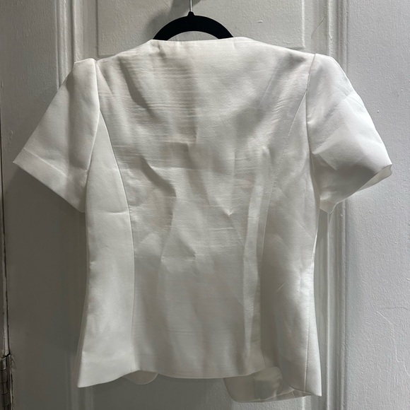 Meshki Ivory Button-Up Blouse - Picture 3 of 4